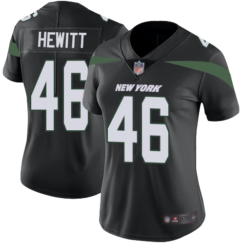 New York Jets Limited Black Women Neville Hewitt Alternate Jersey NFL Football #46 Vapor Untouchable->new york jets->NFL Jersey